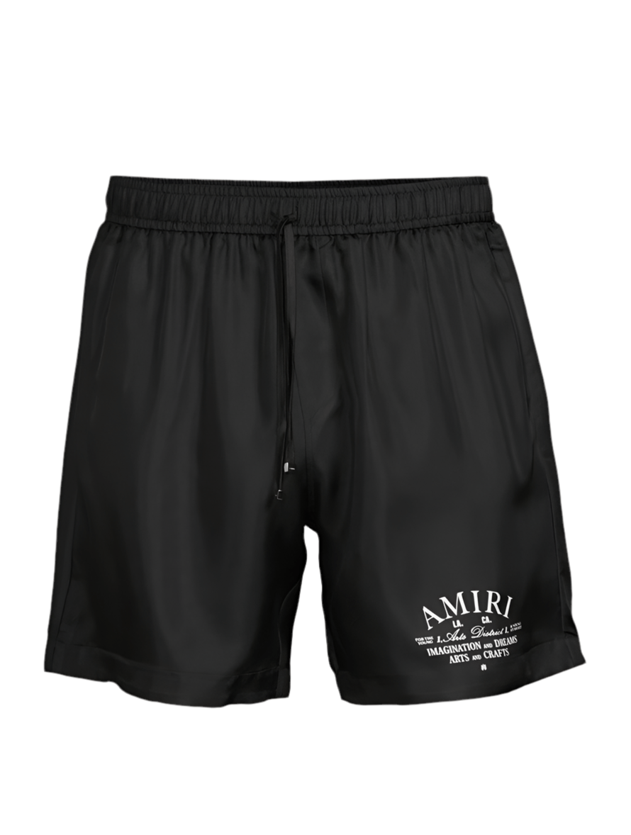 AMIRI Arts District Silk Shorts