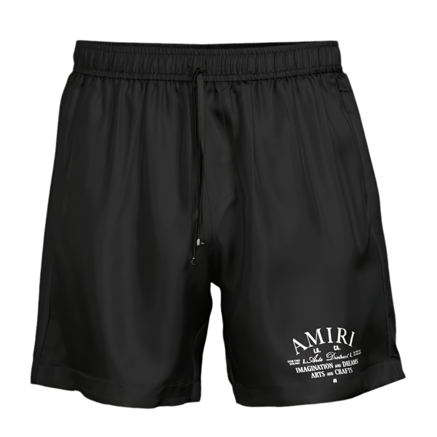 AMIRI Arts District Silk Shorts