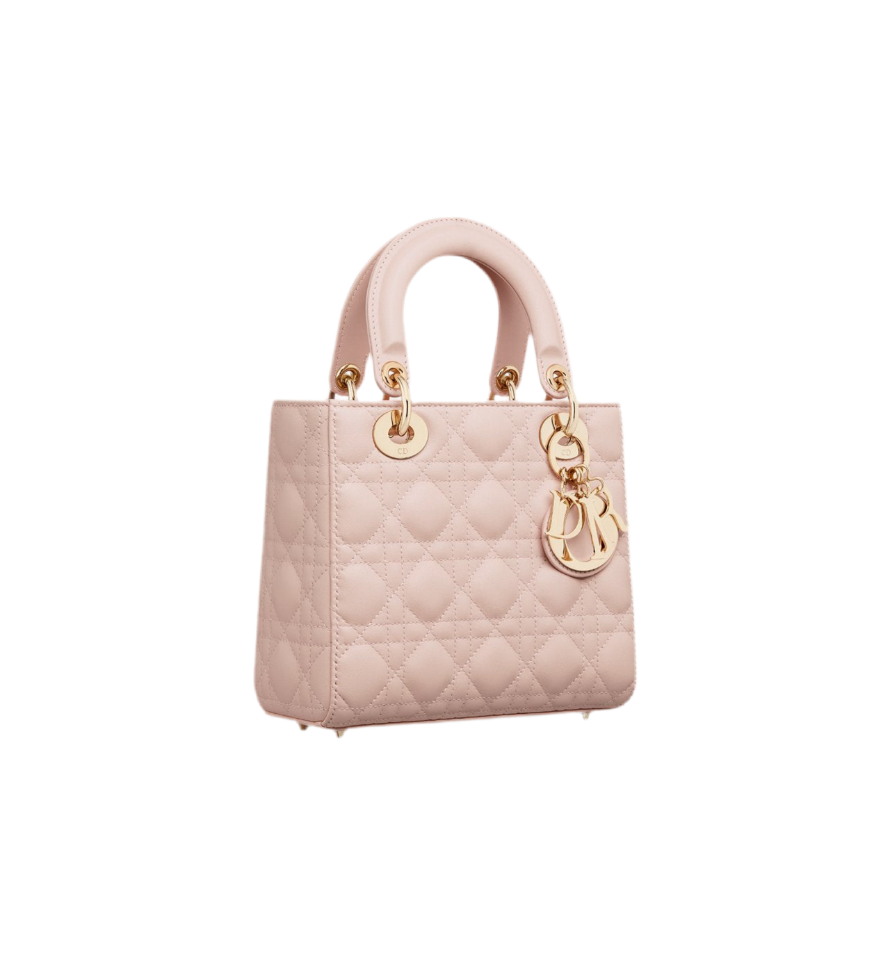 Dior Small Lady Dior My ABC Powder Pink Cannage Lambskin