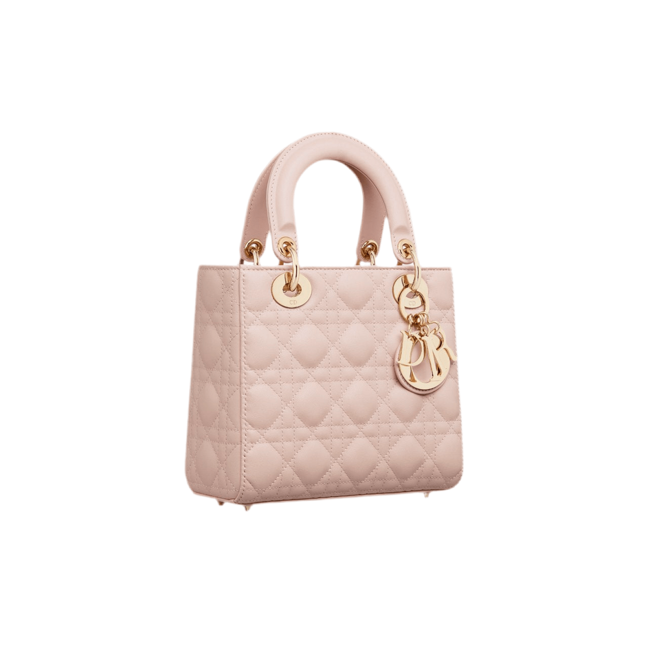 Dior Small Lady Dior My ABC Powder Pink Cannage Lambskin