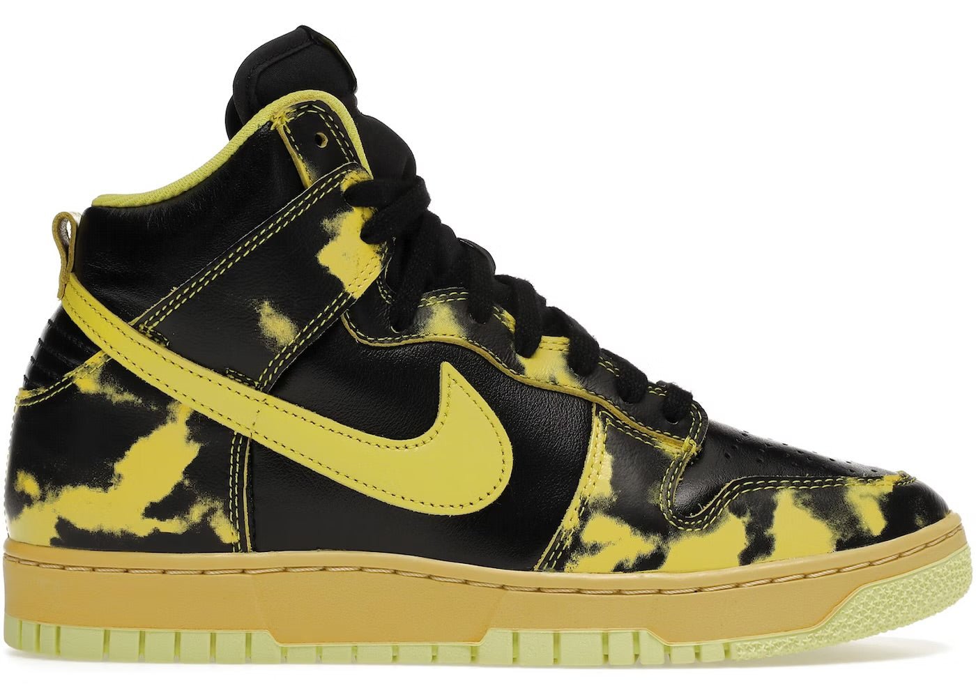 Nike Dunk High 1985 SP Yellow Acid Wash - Nike