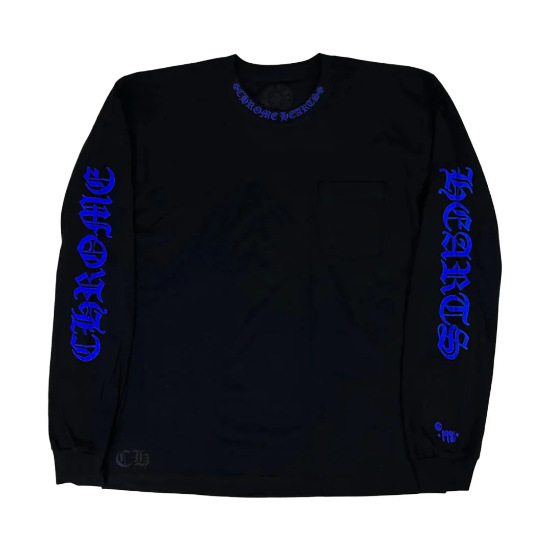 Chrome Hearts 1988 Neck Logo Long Sleeve T-shirt