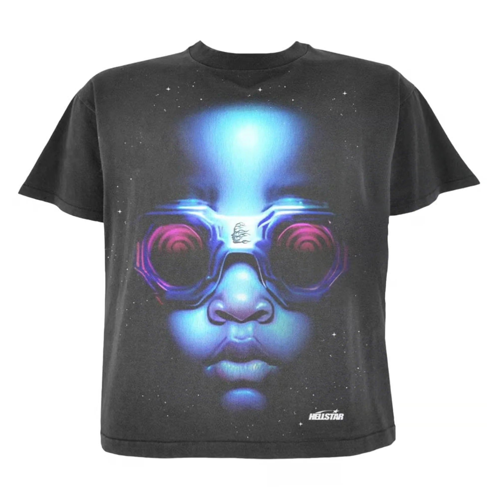 Hellstar Goggles T-Shirt Black - T-shirt - Hellstar