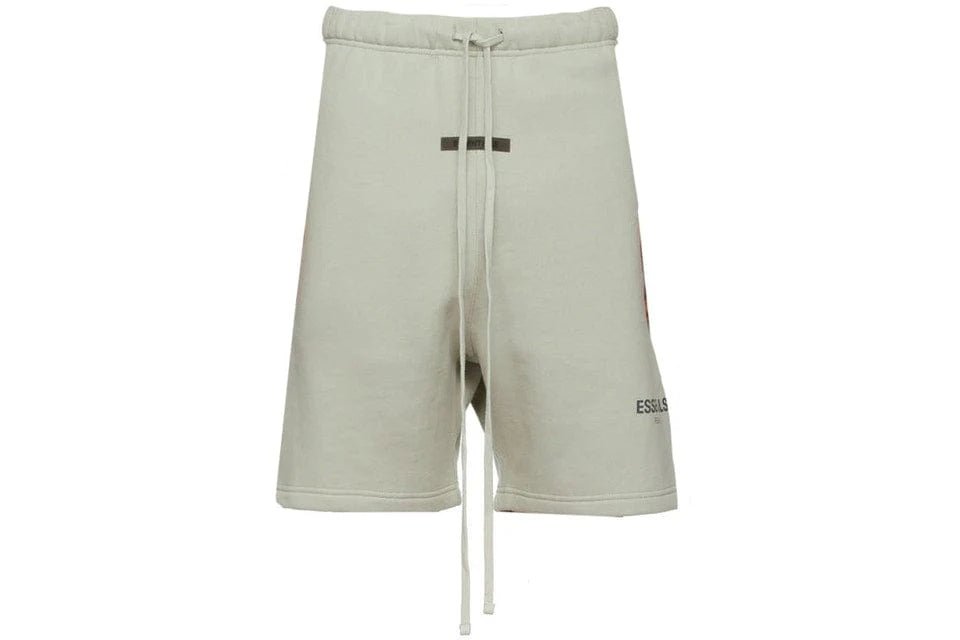 Fear of God Essentials SSENSE Exclusive Fleece Sweatshorts Concrete - Fear of God Essentials