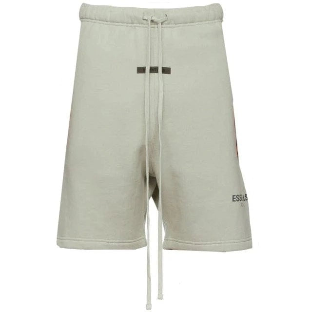 Fear of God Essentials SSENSE Exclusive Fleece Sweatshorts Concrete - Fear of God Essentials