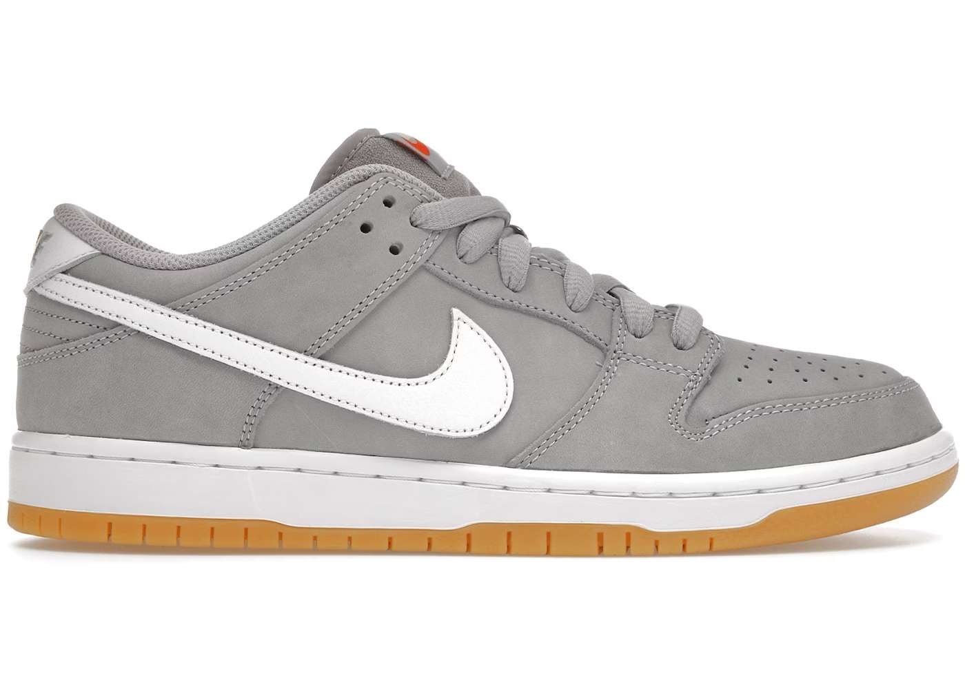 Nike SB Dunk Low Pro ISO Orange Label Wolf Grey Gum - Air Jordan