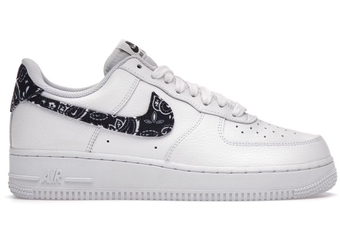 Nike Air Force 1 Low '07 Essential White Black Paisley (Women's) - Nike