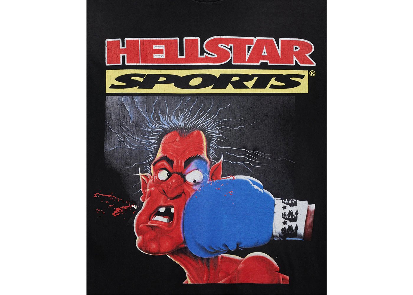 Hellstar Knock - Out T-shirt Black - T-shirt - Hellstar