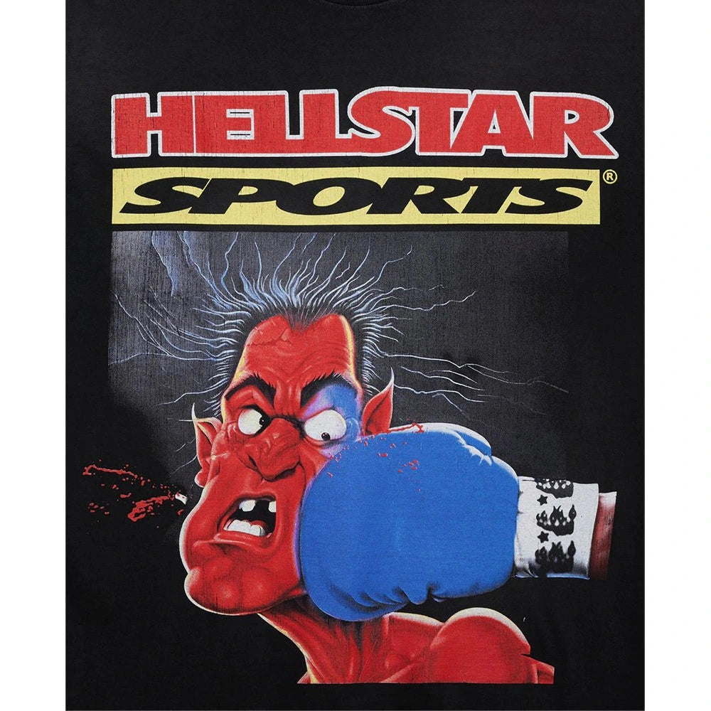 Hellstar Knock - Out T-shirt Black - T-shirt - Hellstar