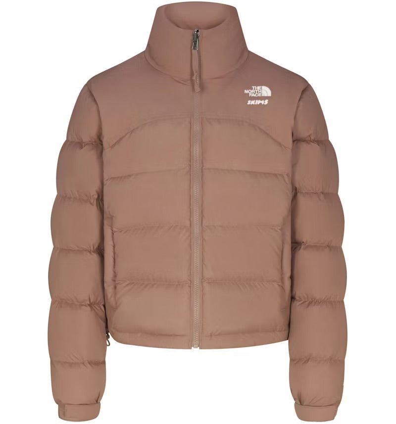 SKIMS x TNF 2000 Retro Nuptse Jacket Sienna - Jacket - Skims x TNF