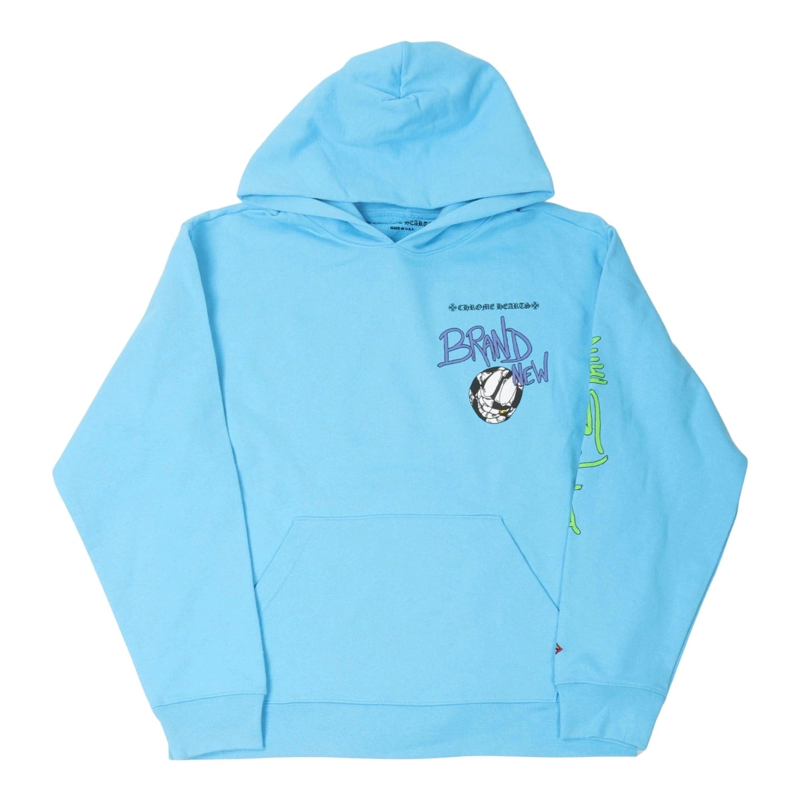 Chrome Hearts Matty Boy Brain Hoodie Blue - Hoodie - Chrome Hearts