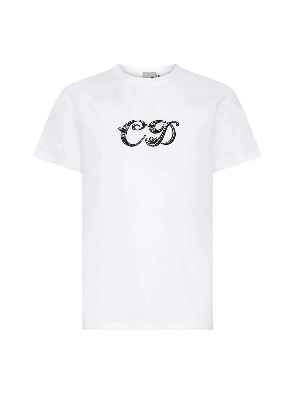 Dior Homme X Kenny Scharf Logo T-Shirt - T-shirt - Dior