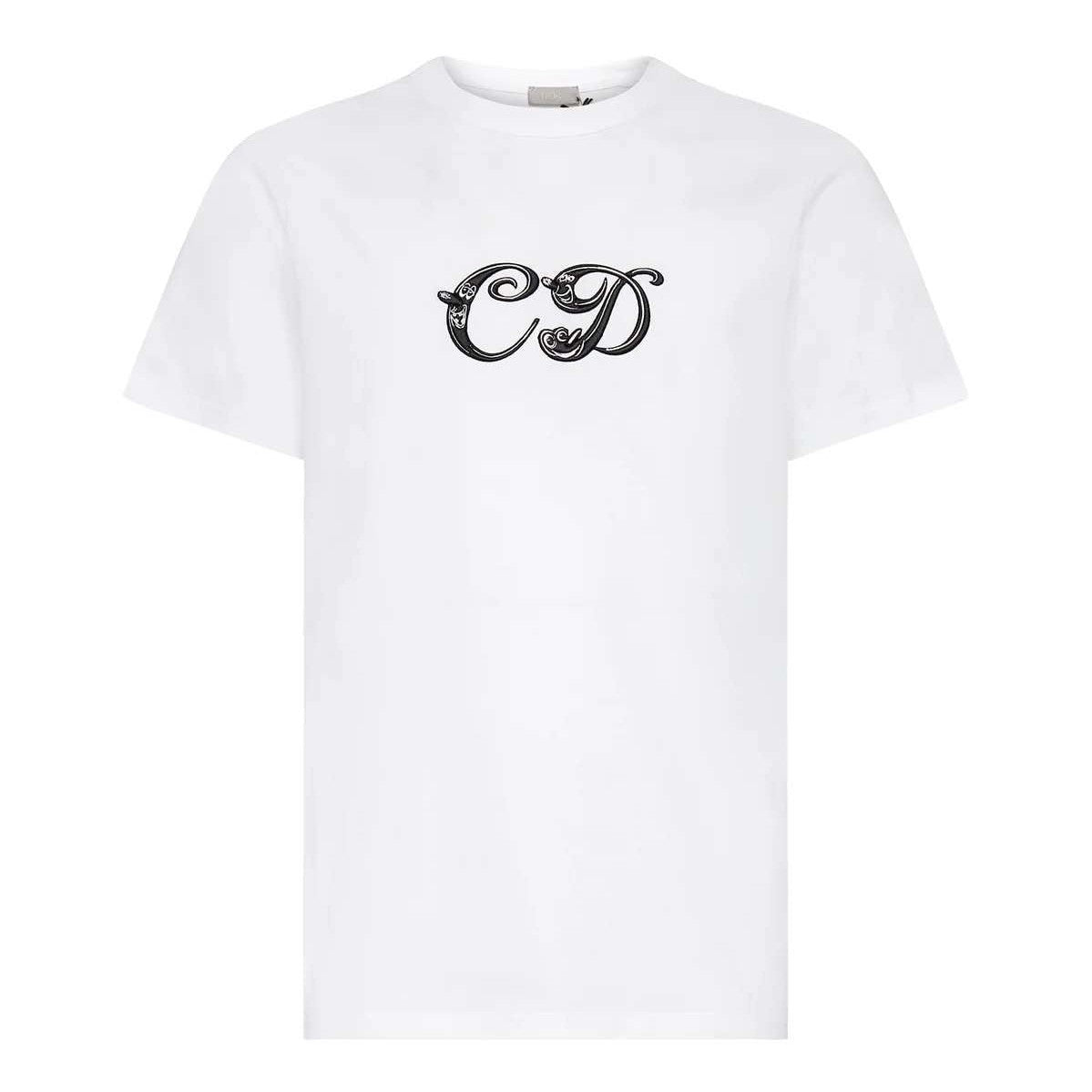 Dior Homme X Kenny Scharf Logo T-Shirt - T-shirt - Dior