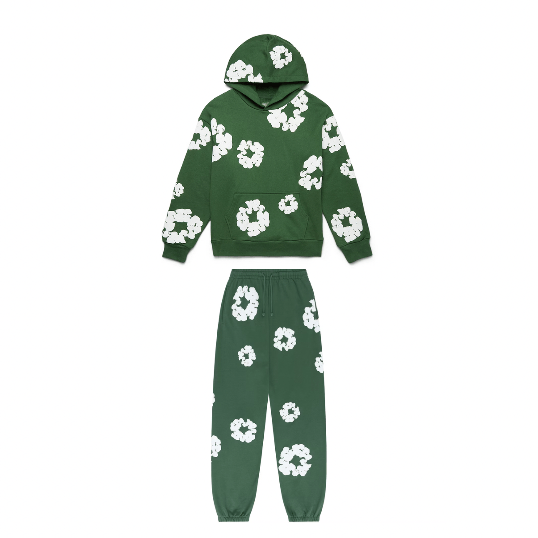 Denim Tears The Cotton Wreath Tracksuit Green - Denim Tears
