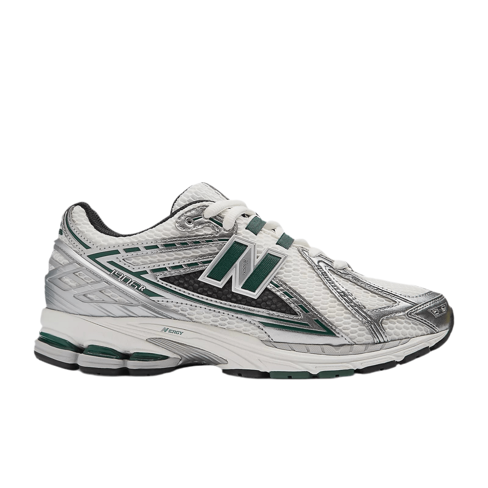 New Balance 1906R Silver Metallic Nightwatch Green - New Balance