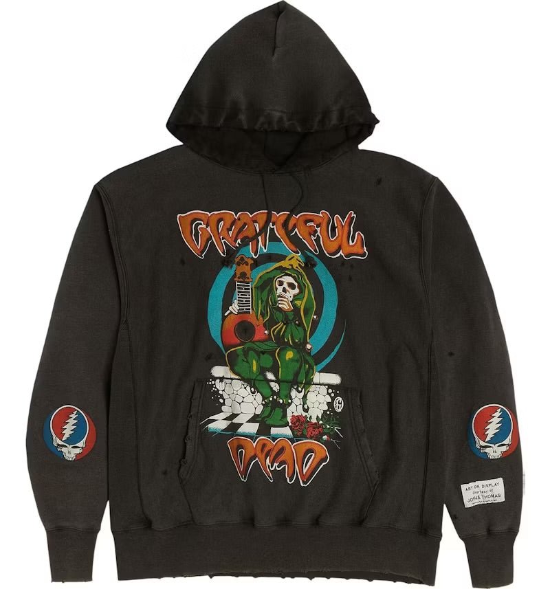 Gallery Dept. Grateful Dead Hoodie Black - Hoodie - Gallery Dept.