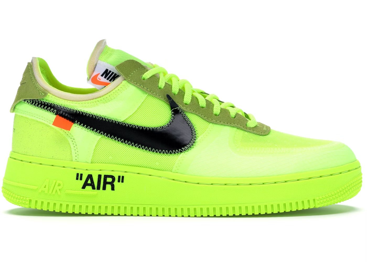Nike Air Force 1 Low Off - White Volt - Nike