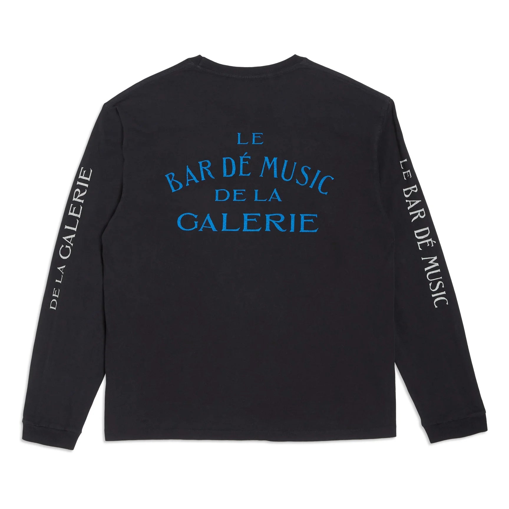 Gallery Dept. Le Bar Shop L/S Tee Black - Longsleeves - Gallery Dept.