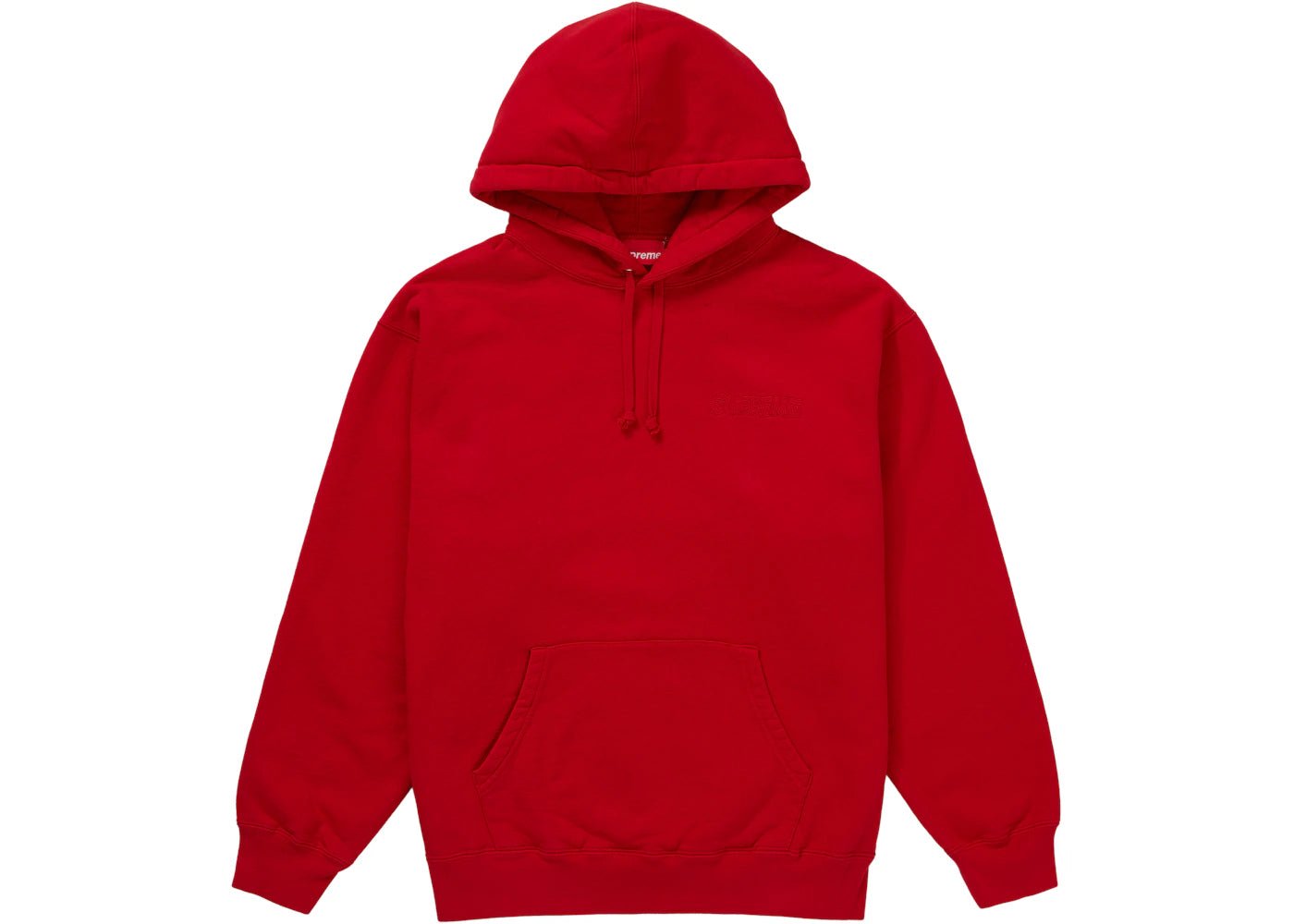 Supreme Smurfs Hooded Sweatshirt Red - Sweatshirt - Kulture Klash Inc.