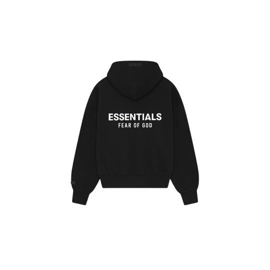ESSENTIALS CLASSIC FIT FLEECE JET BLACK KIT - Fear of God Essentials