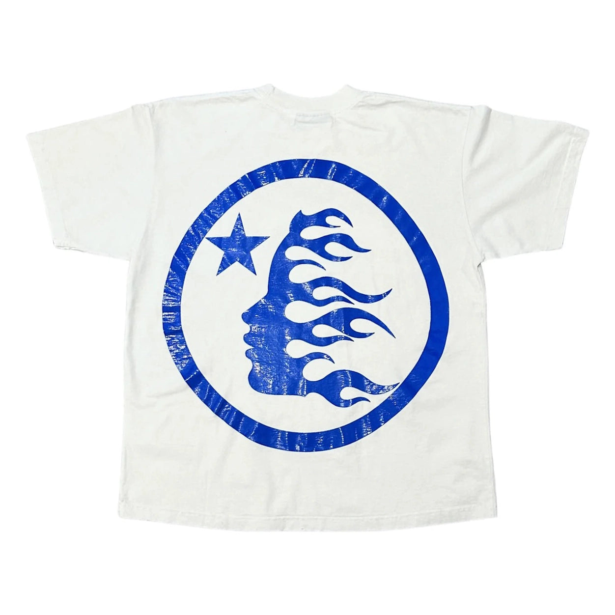 Hellstar Gel Sport Logo T-shirt White/Blue - T-shirt - Hellstar