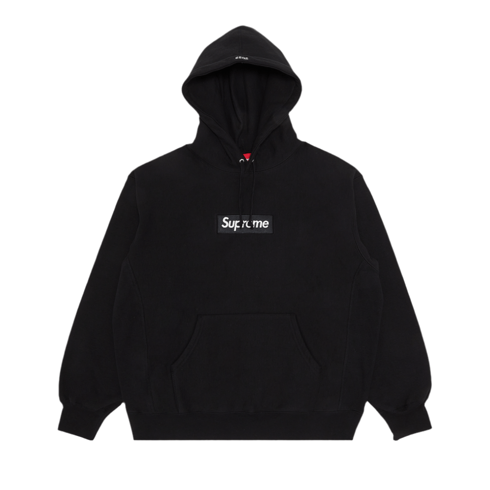 Supreme Box Logo Hooded Sweatshirt 'Black’