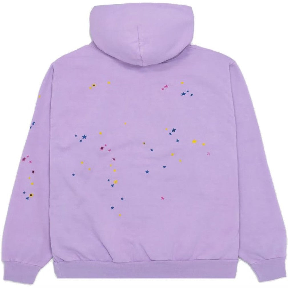 Sp5der Acai Hoodie Purple - Hoodie - Sp5der
