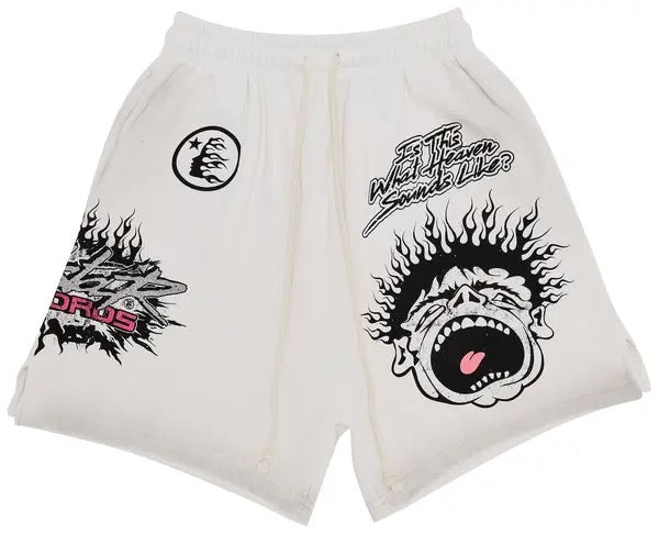 Hellstar Records Shorts 'White' - Short - Hellstar