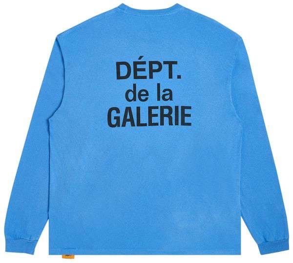 Gallery Dept. De La Galerie Long - Sleeve 'Blue' - Longsleeves - Gallery Dept.
