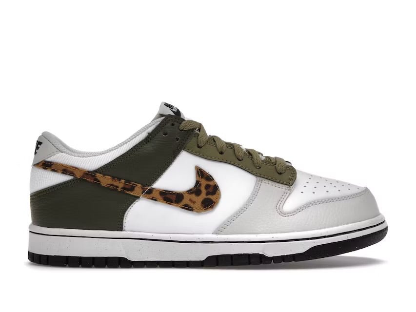Nike Dunk Low Olive Leopard (GS) - Nike