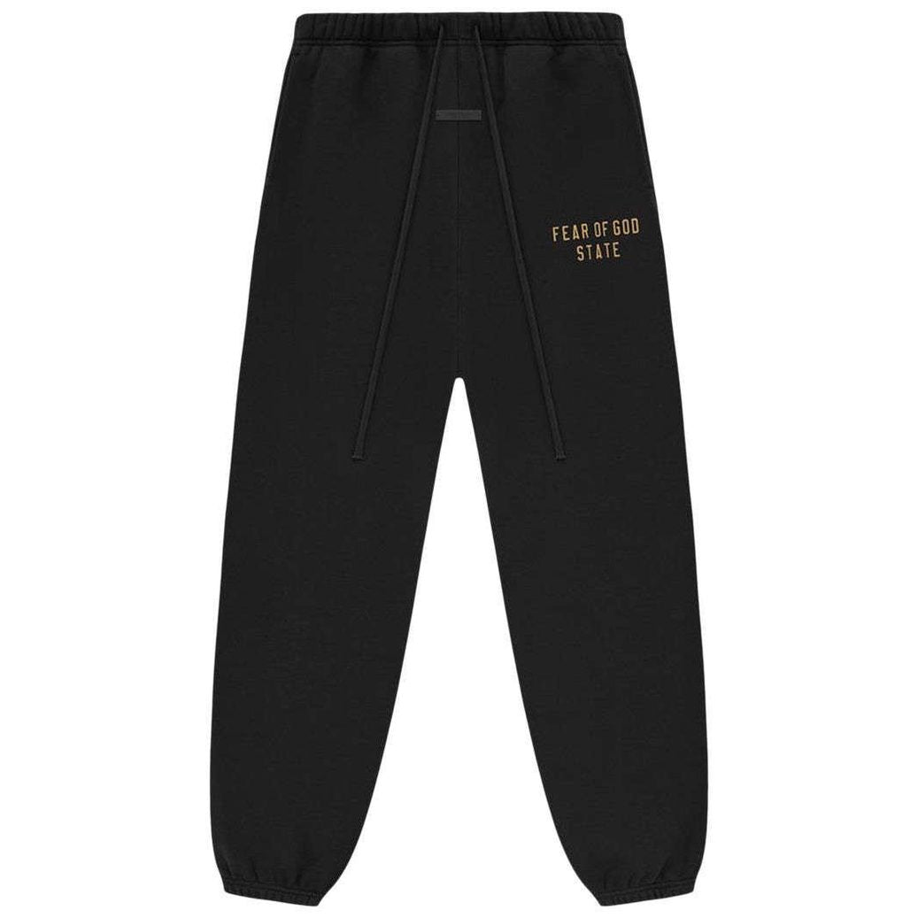 Fear of God Essentials Fleece Sweatpant 'Black' - Sweatpants - Fear of God Essentials
