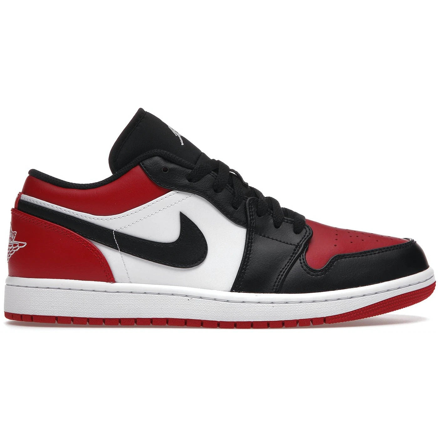 Jordan 1 Low Bred Toe - Sneaker - Air Jordan