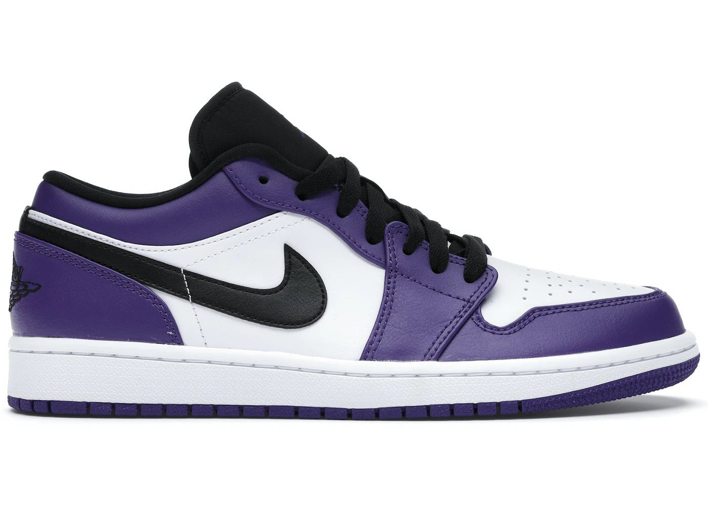 Jordan 1 Low Court Purple White - Air Jordan