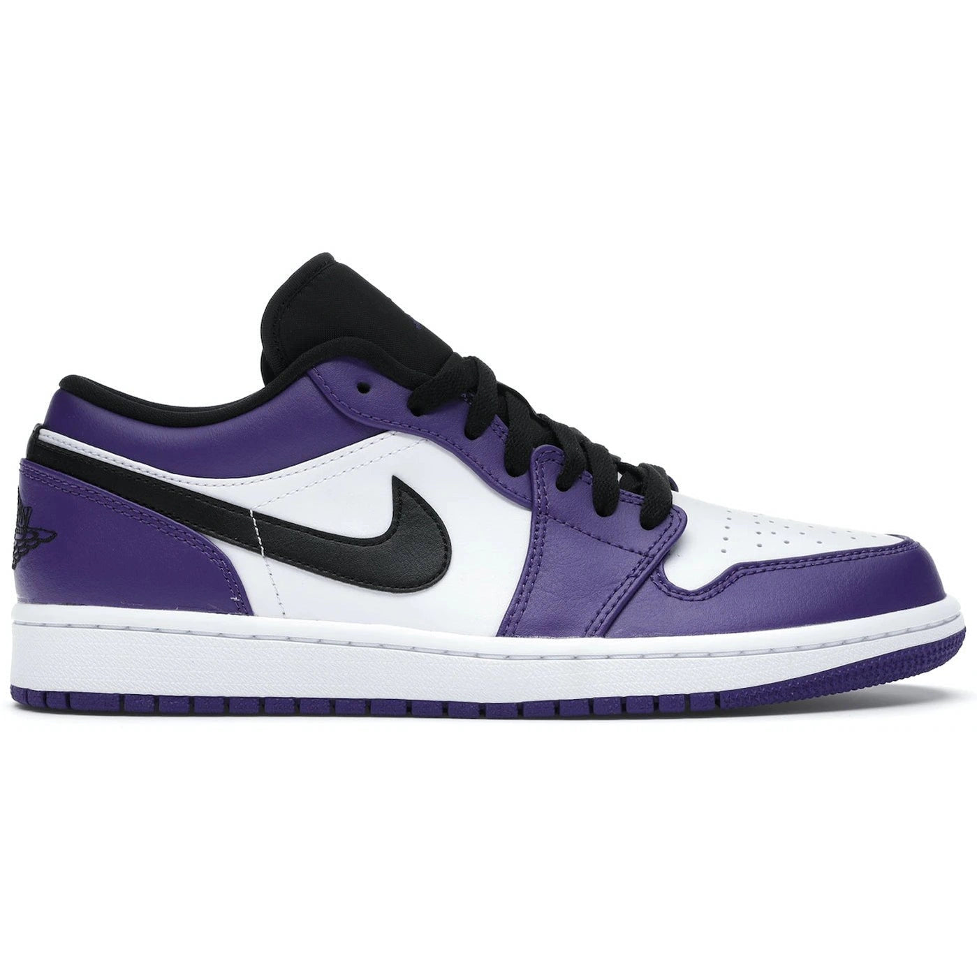 Jordan 1 Low Court Purple White - Air Jordan