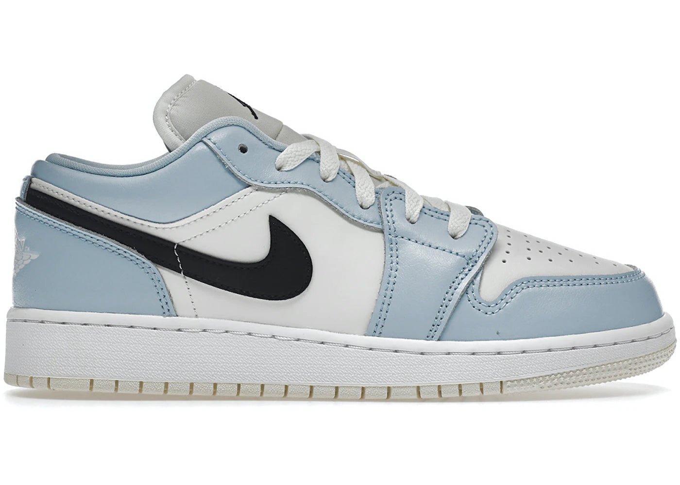 Jordan 1 Low Ice Blue Black (GS) - Air Jordan