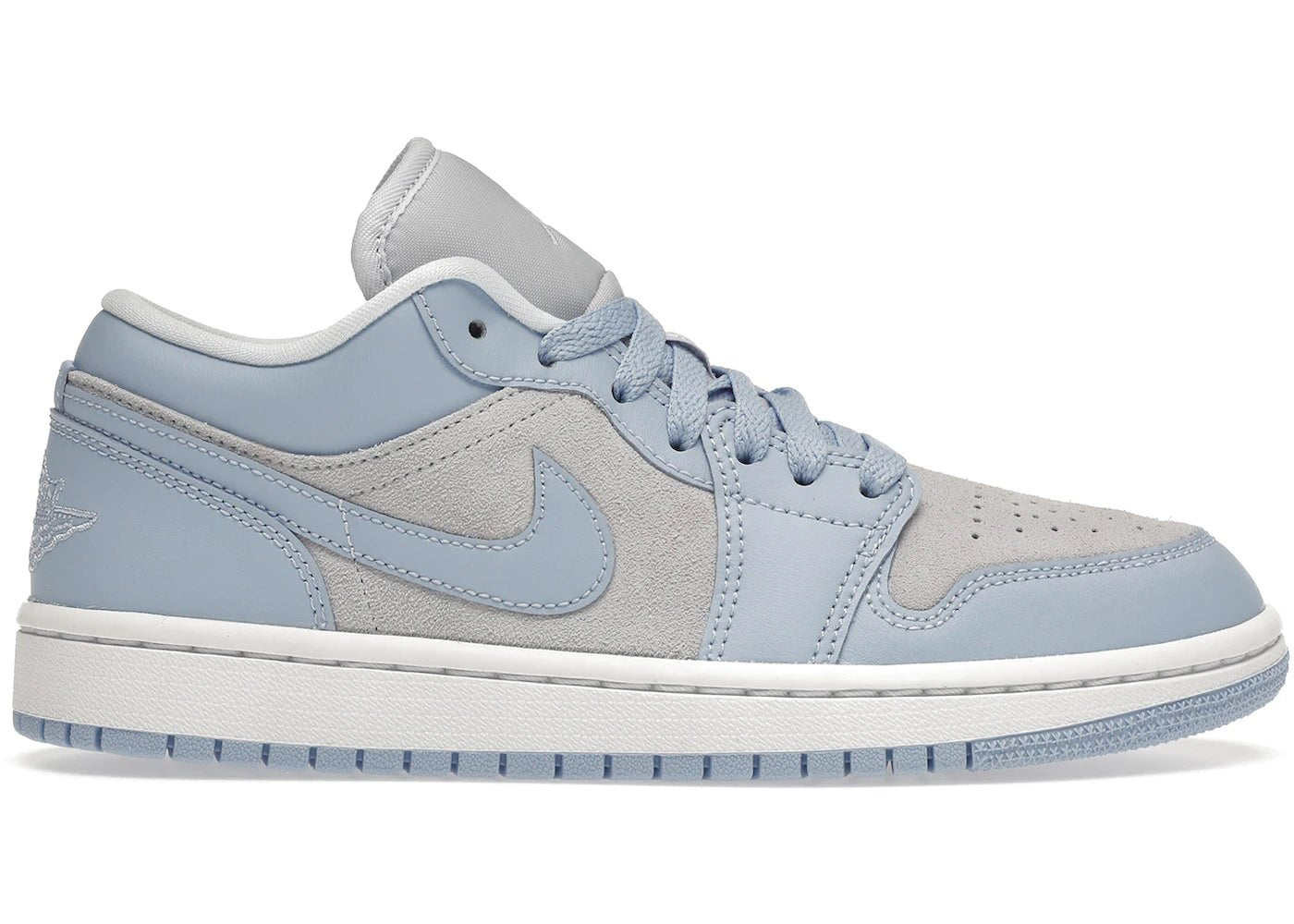Jordan 1 Low Football Grey Aluminum (Women's) - Air Jordan