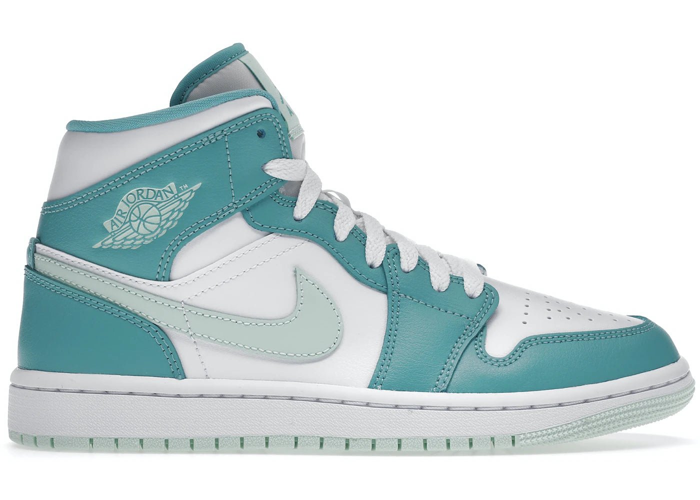 Jordan 1 Mid Washed Teal (Women's) - Air Jordan