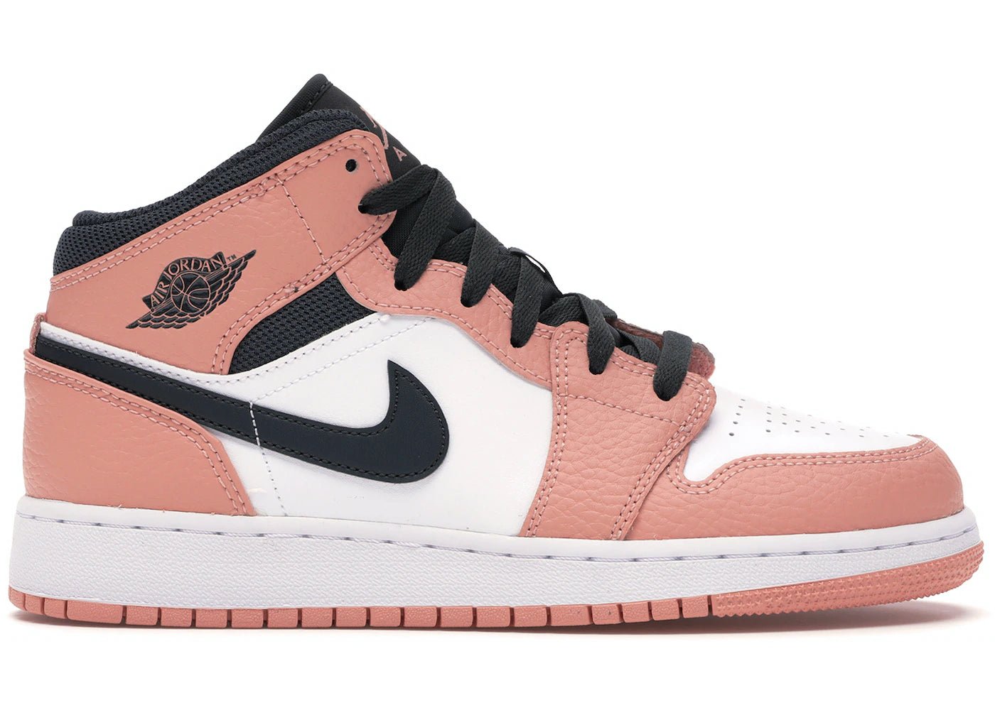 Jordan 1 Mid Pink Quartz (GS) - Air Jordan