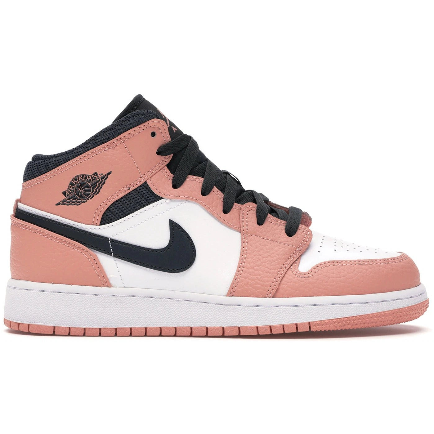 Jordan 1 Mid Pink Quartz (GS) - Air Jordan