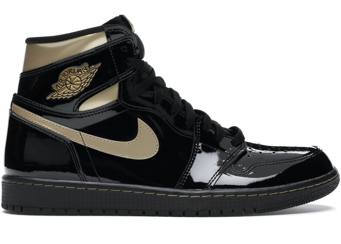 Jordan 1 Retro High Black Metallic Gold (2020) - Air Jordan