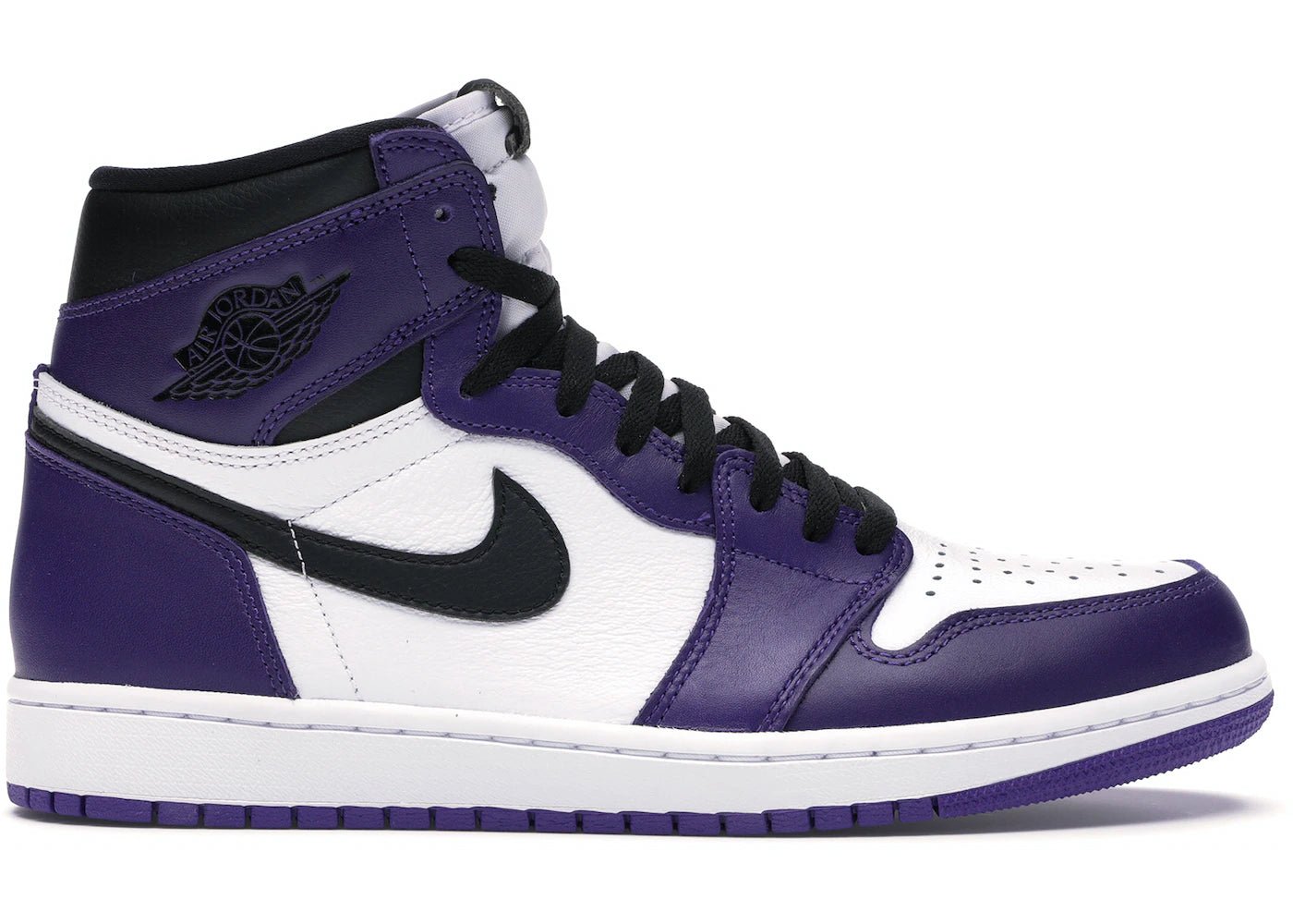 Jordan 1 Retro High Court Purple White - Air Jordan
