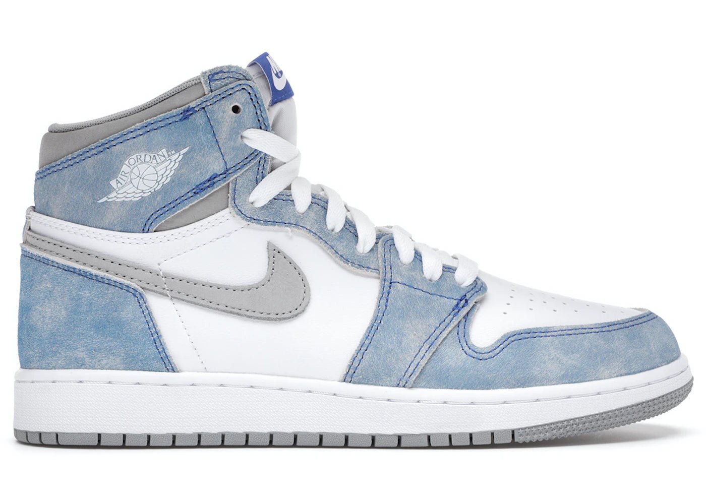 Jordan 1 Retro High Hyper Royal Smoke Grey (GS) - Air Jordan