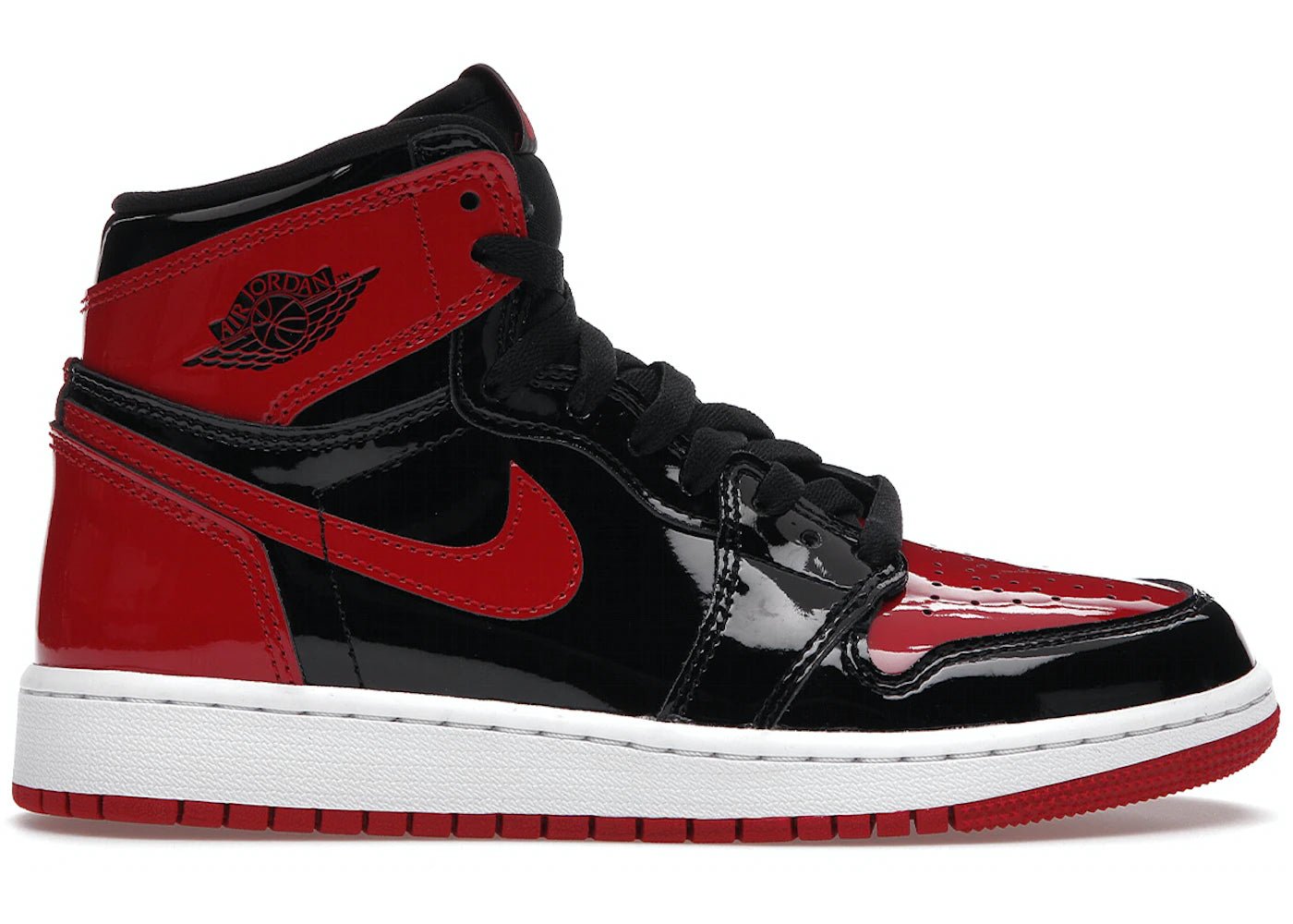 Jordan 1 Retro High OG Patent Bred (GS) - Air Jordan