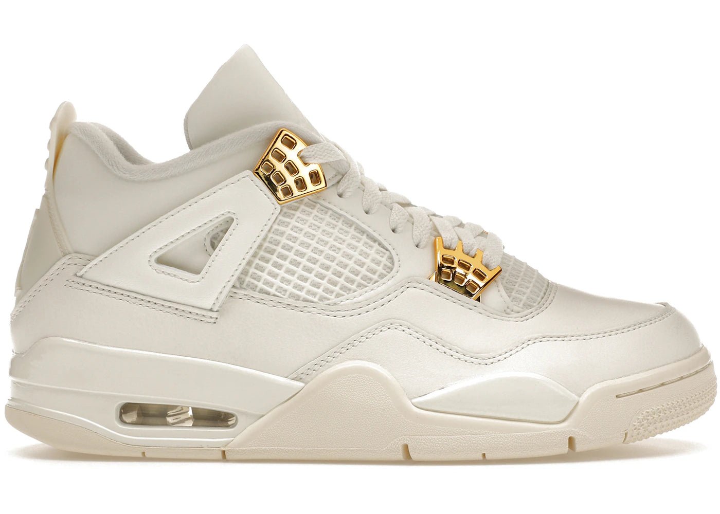 Jordan 4 Retro Metallic Gold (Women's) - Air Jordan