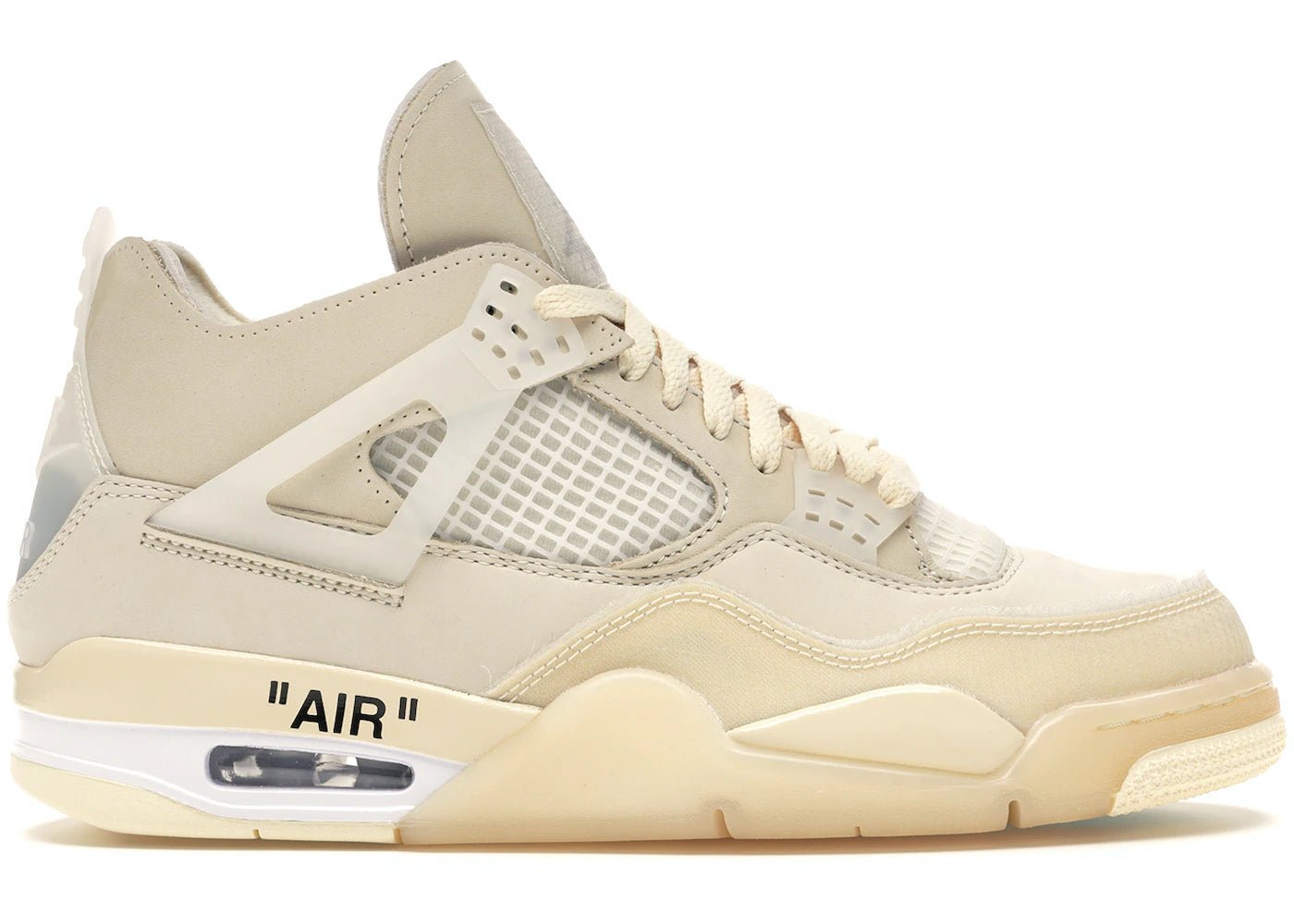 Jordan 4 Retro Off - White Sail (Women's) - Air Jordan