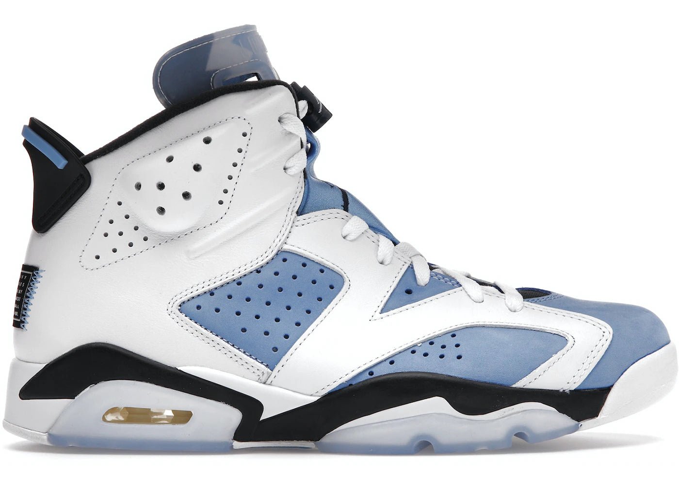 Jordan 6 Retro UNC White - Air Jordan