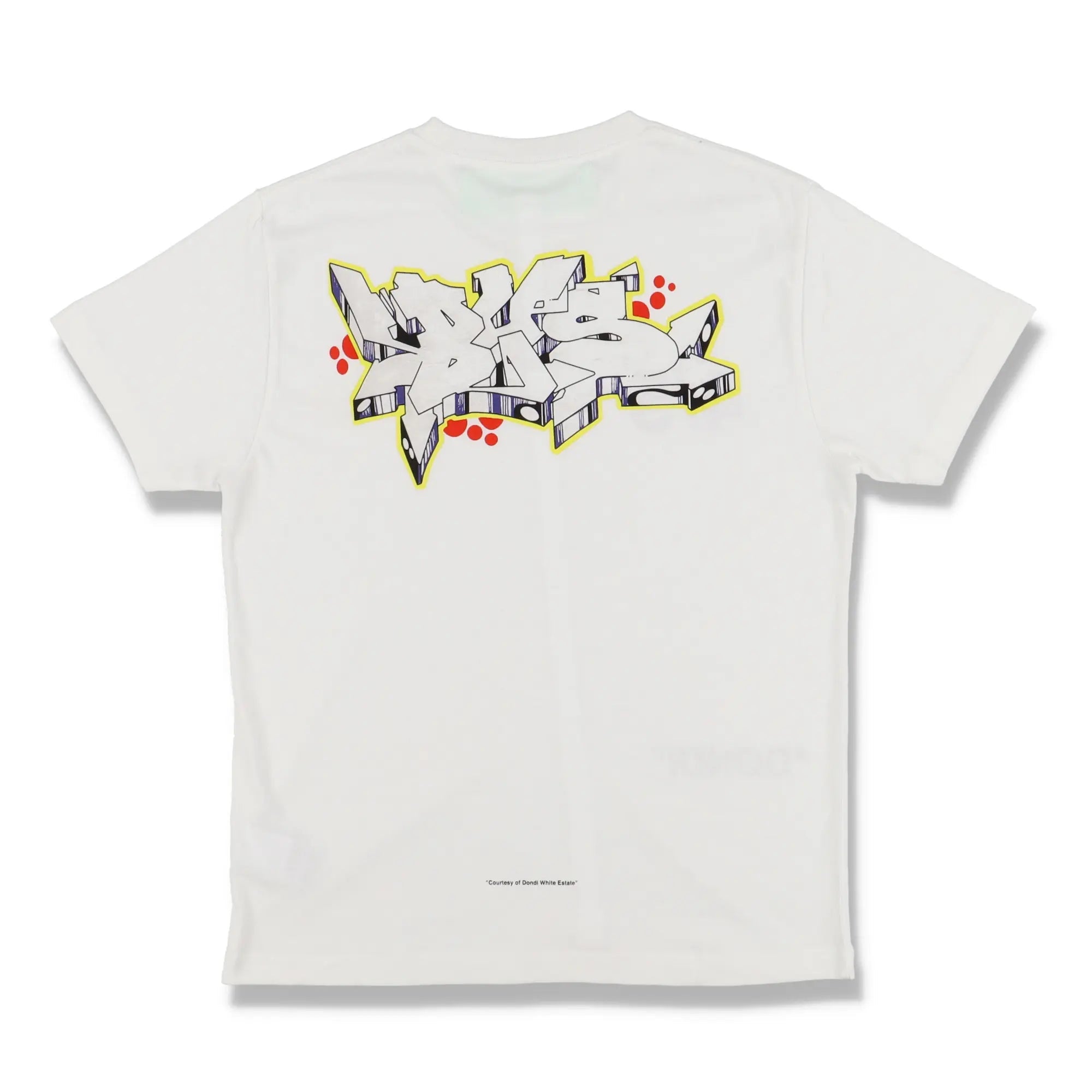 Off White Dondi Graffiti White Logo Tee - T-shirt - OFF - WHITE