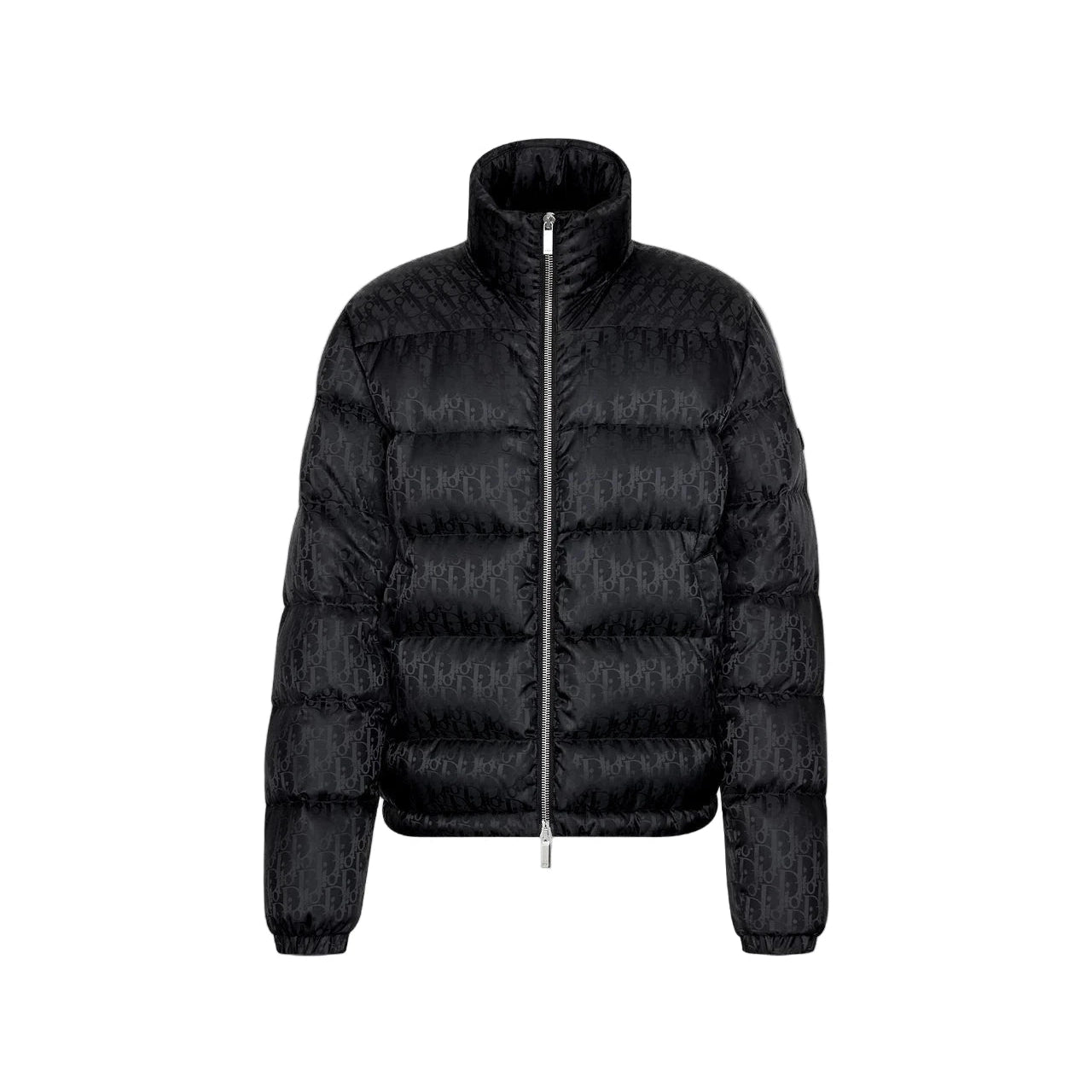 Dior Oblique Down Jacket Black Technical Jacquard