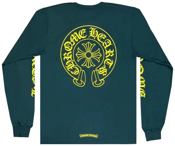 Chrome Hearts Horseshoe Long-Sleeve 'Green/Yellow