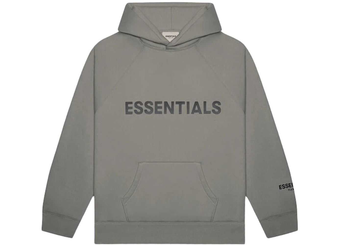 Fear of God Essentials Pullover Hoodie Gray Flannel/Charcoal - Hoodie - Fear of God Essentials